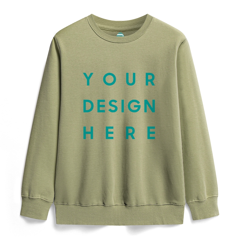 Unisex Fit Classic Fleece Round Neck Sweatshirt PP0741