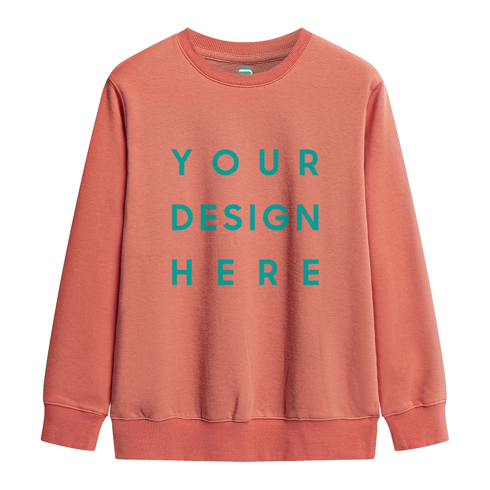 Unisex Fit Classic Fleece Round Neck Sweatshirt PP0741