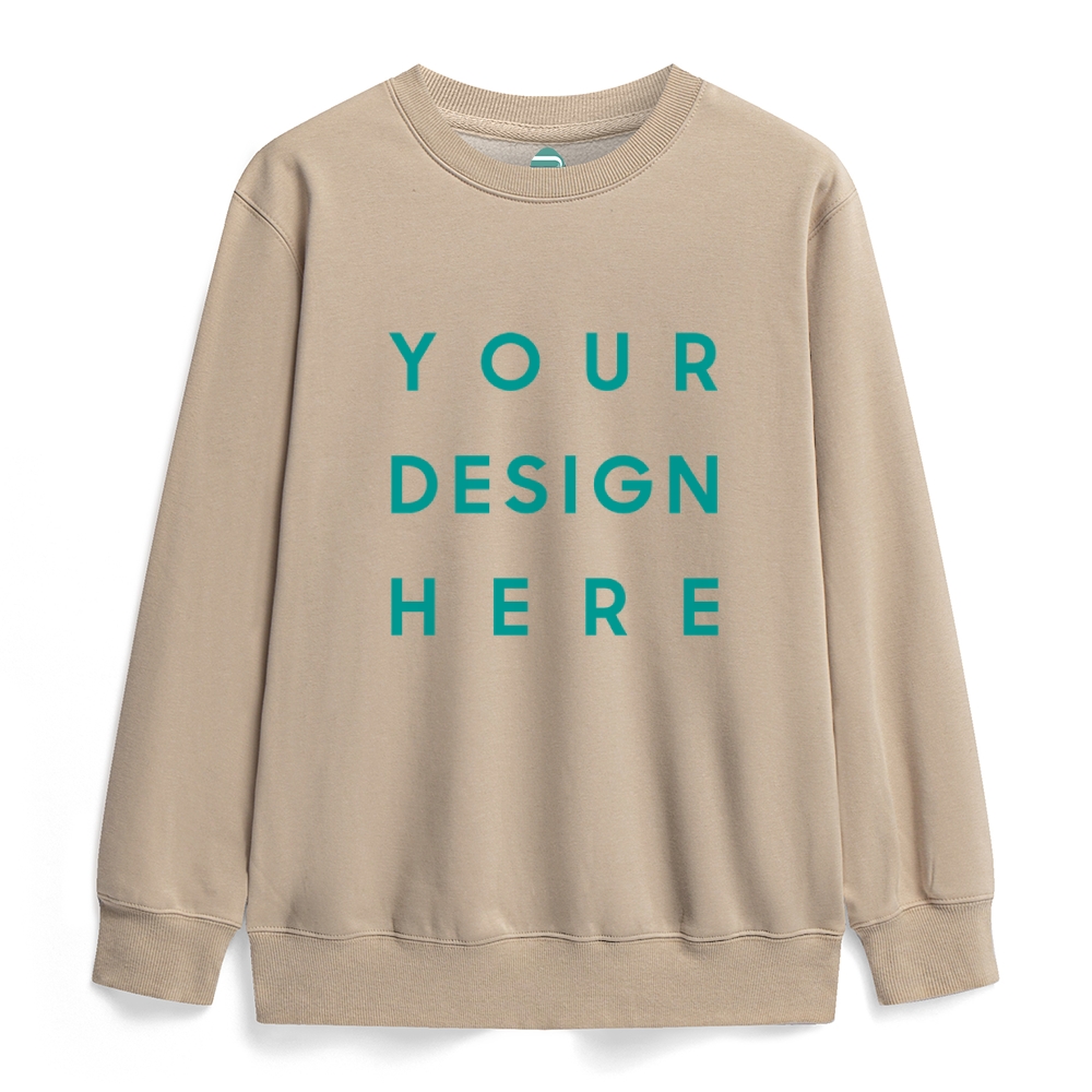 Unisex Fit Classic Fleece Round Neck Sweatshirt PP0741