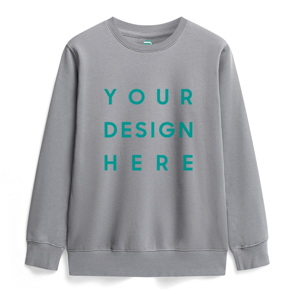 Unisex Fit Classic Fleece Round Neck Sweatshirt PP0741