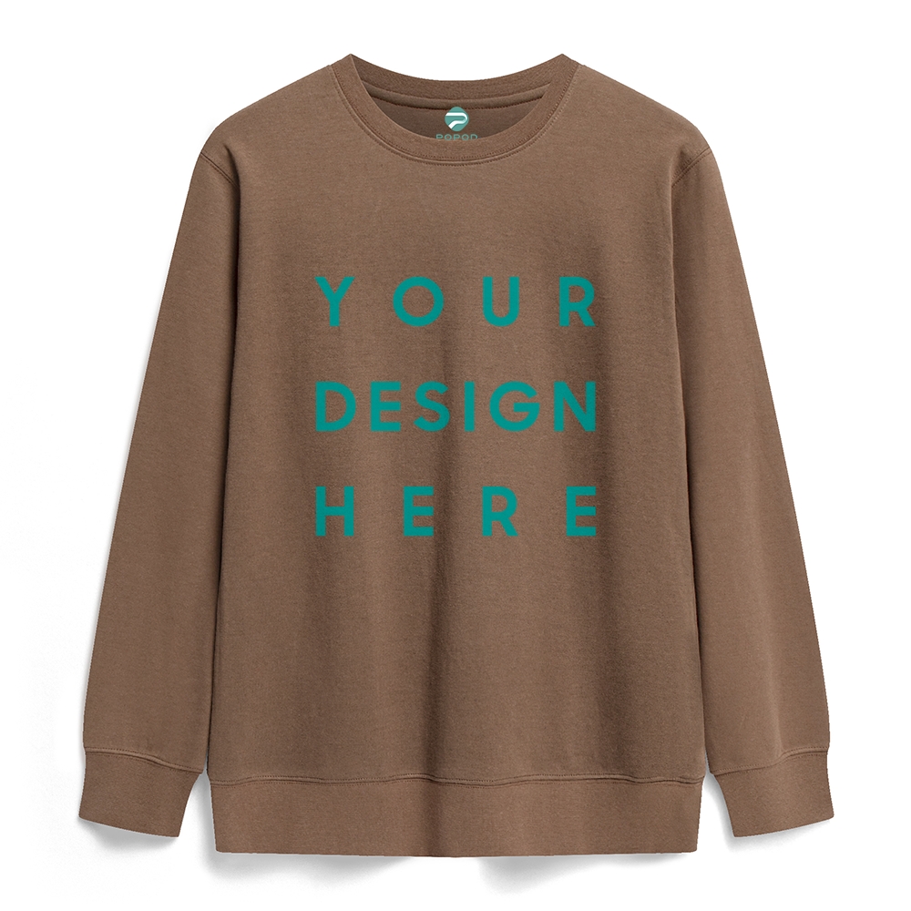 Unisex Fit Classic Fleece Round Neck Sweatshirt PP0746
