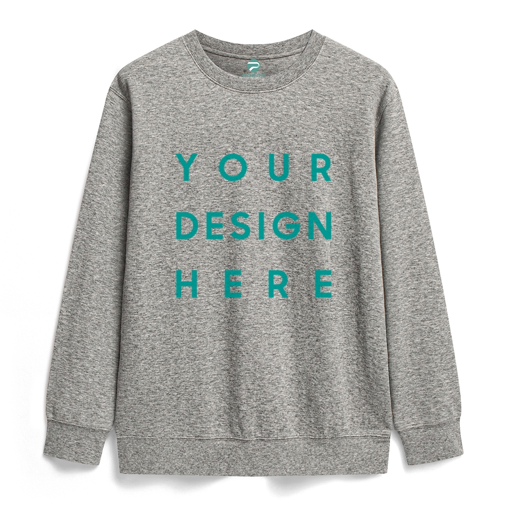 Unisex Fit Classic Fleece Round Neck Sweatshirt PP0746