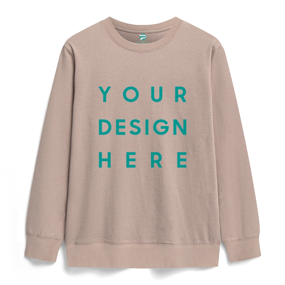 Unisex Fit Classic Fleece Round Neck Sweatshirt PP0746