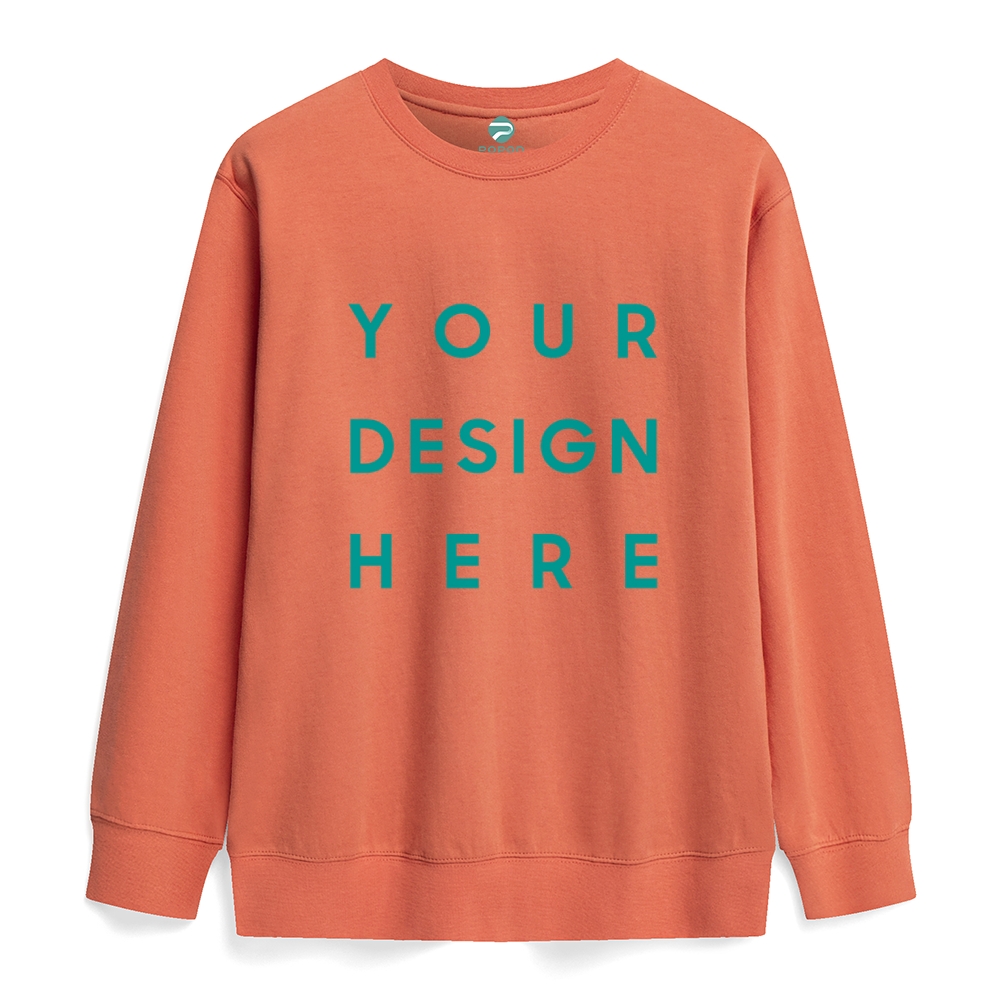 Unisex Fit Classic Fleece Round Neck Sweatshirt PP0746