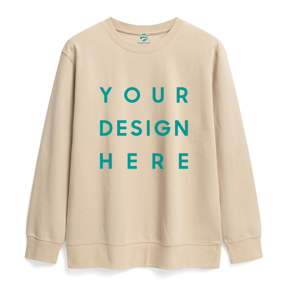 Unisex Fit Classic Fleece Round Neck Sweatshirt PP0746