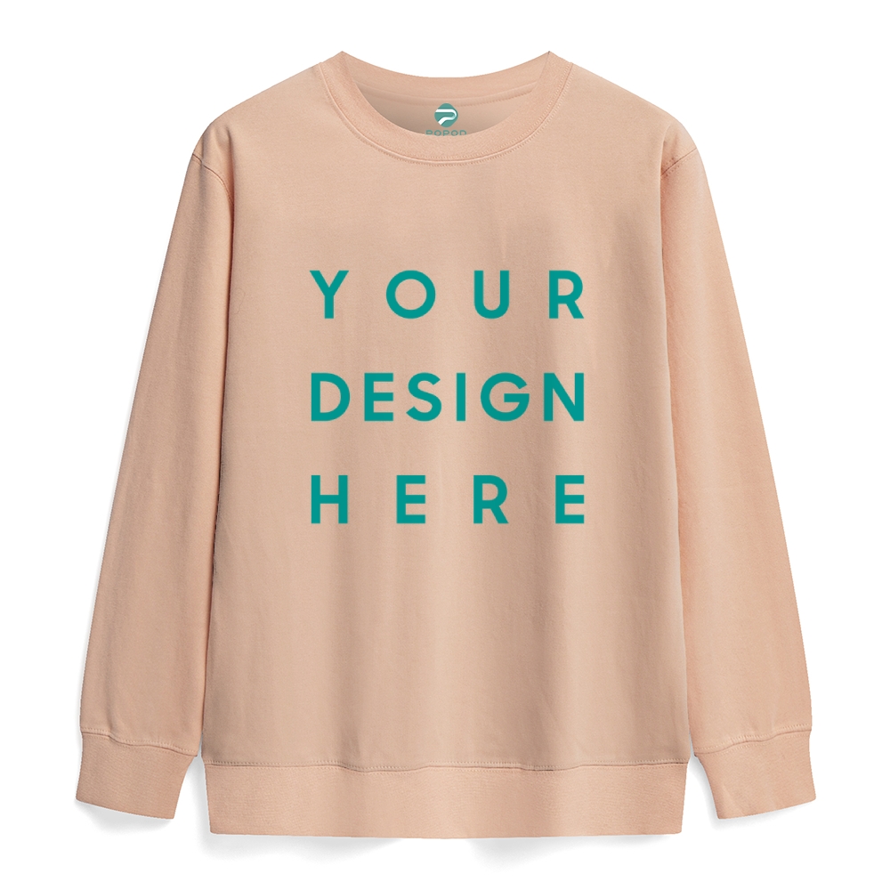 Unisex Fit Classic Fleece Round Neck Sweatshirt PP0746