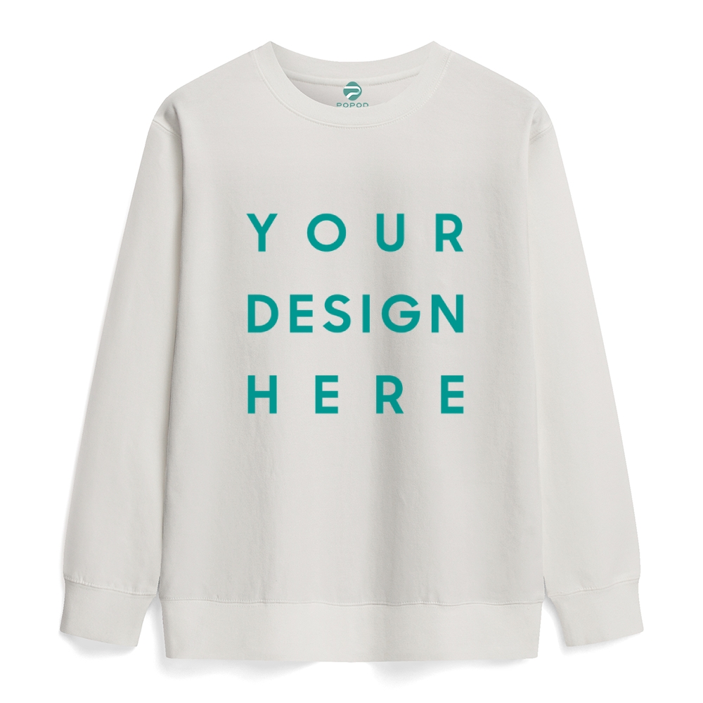 Unisex Fit Classic Fleece Round Neck Sweatshirt PP0746