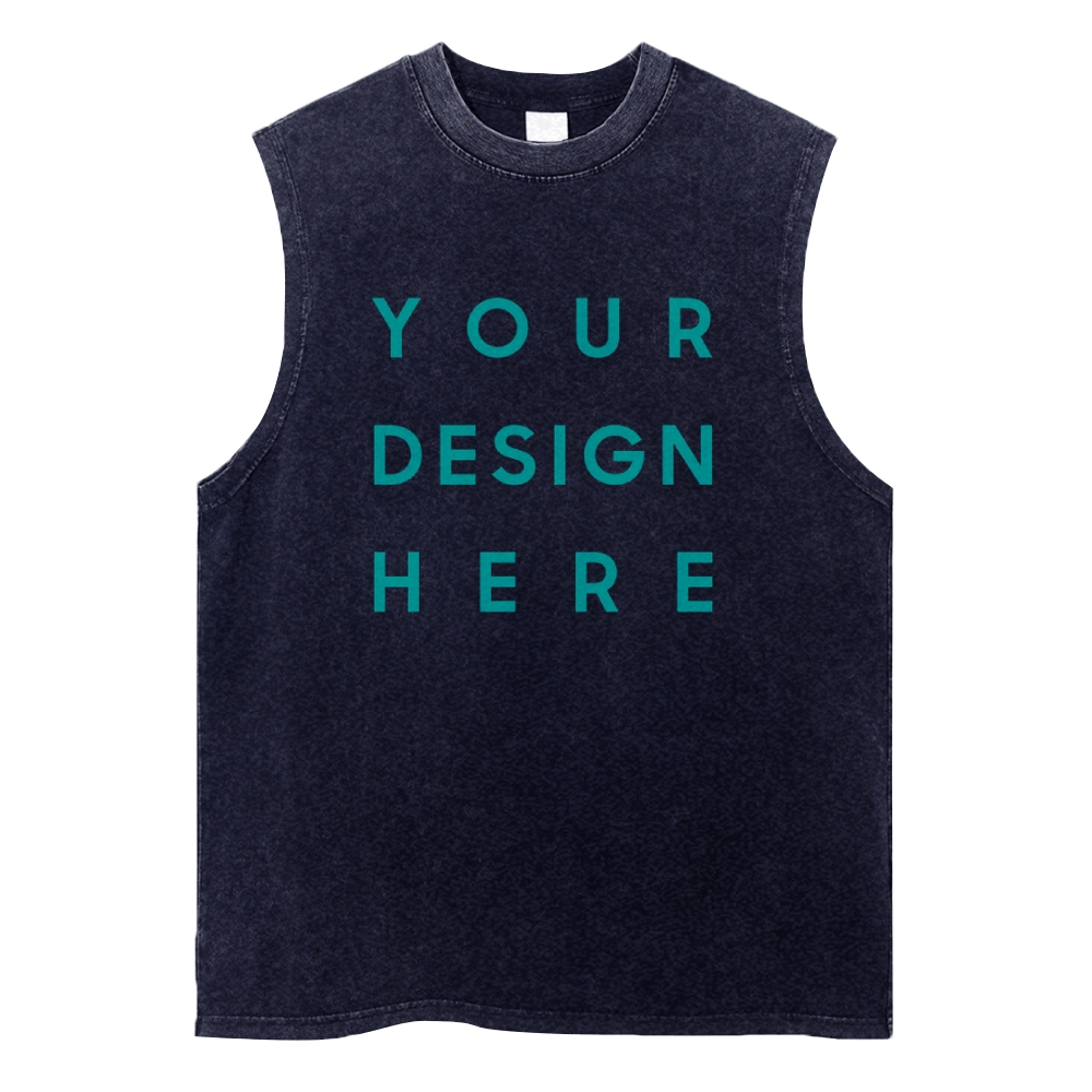 Washed Vests For Unisex - Casual, Comfortable & Effortlessly Stylish