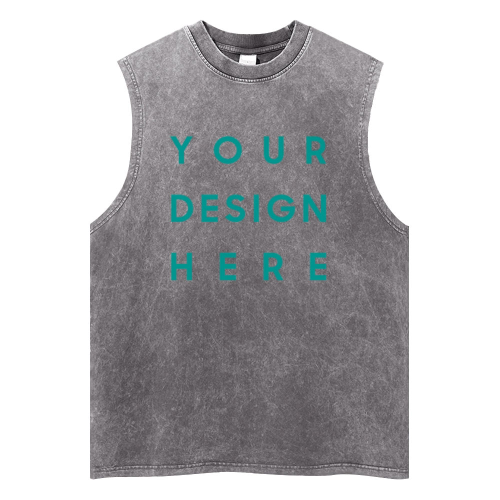 Washed Vests For Unisex - Casual, Comfortable & Effortlessly Stylish