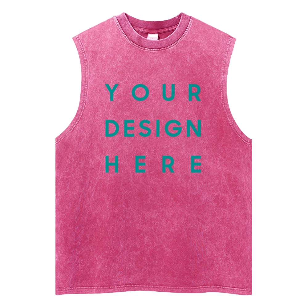 Washed Vests For Unisex - Casual, Comfortable & Effortlessly Stylish
