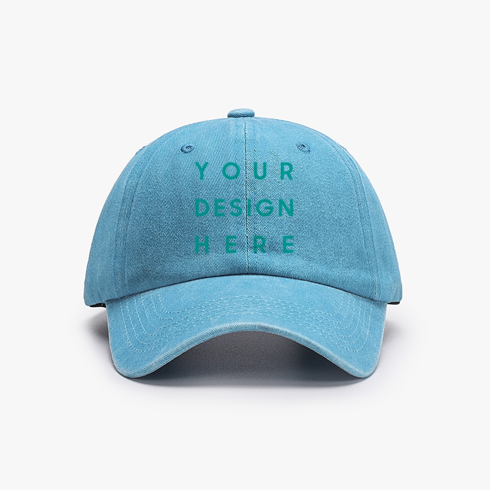 10 Colors Unisex Fit Classic Washed Baseball Hat Super Soft Texture | 