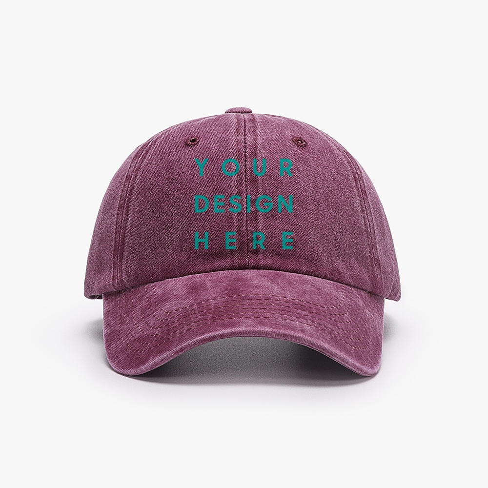 10 Colors Unisex Fit Classic Washed Baseball Hat Super Soft Texture | 
