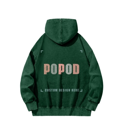10 colors Washed Hooded Sweatshirt 280G