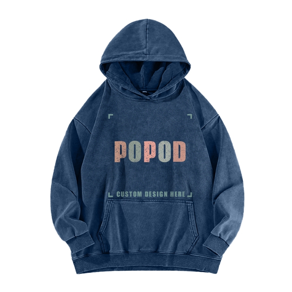 10 colors Washed Hooded Sweatshirt 280G