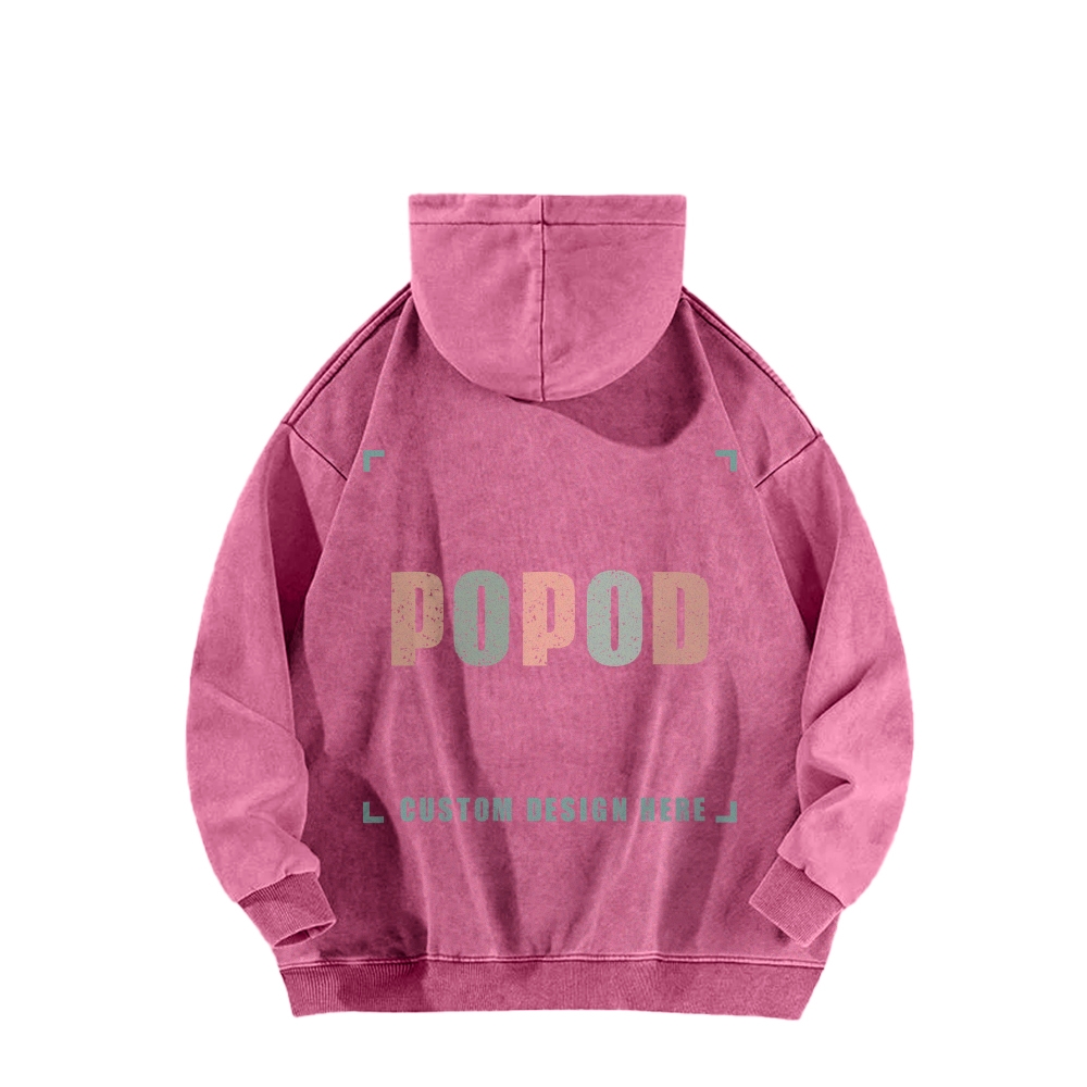 10 colors Washed Hooded Sweatshirt 280G