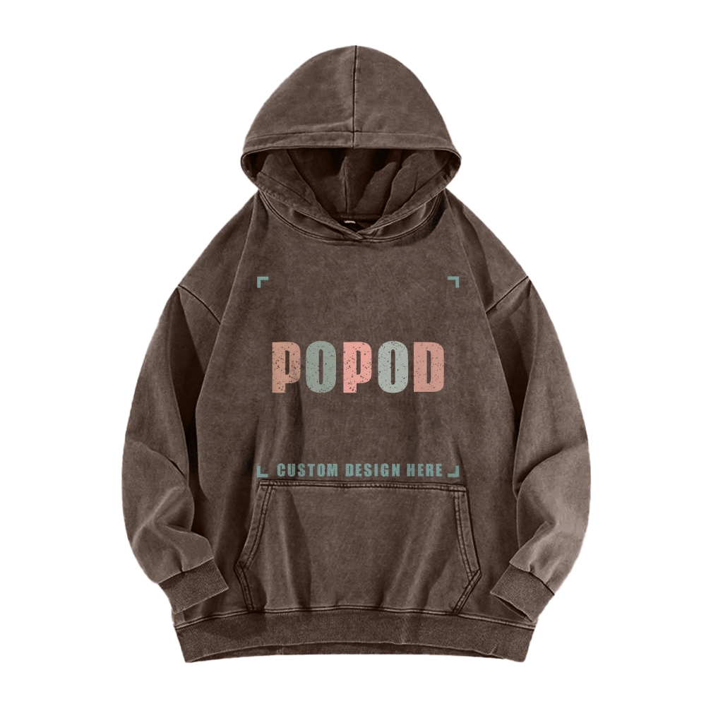 10 colors Washed Hooded Sweatshirt 280G