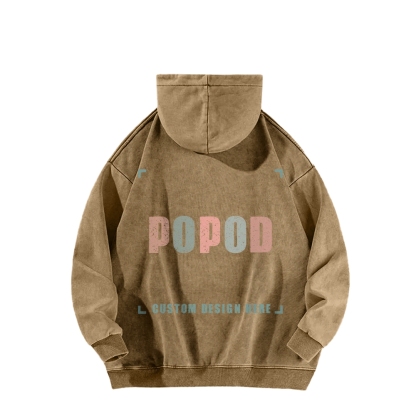10 colors Washed Hooded Sweatshirt 280G