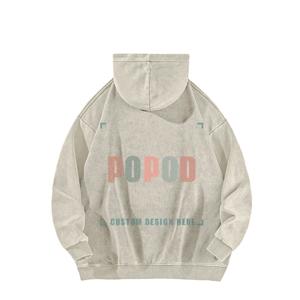 10 colors Washed Hooded Sweatshirt 280G