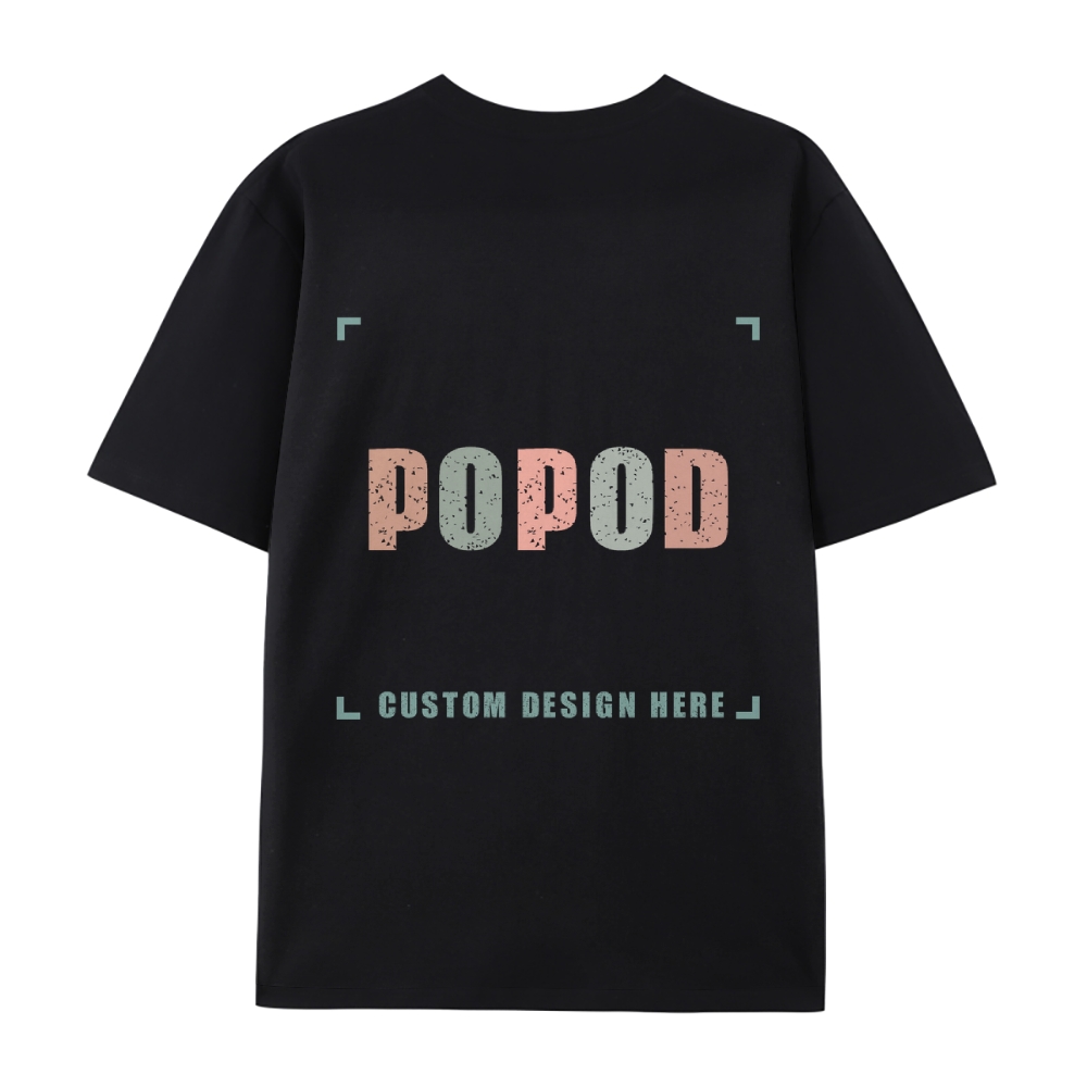 18 Colors Unisex Fit Classic Pure Cotton T-shirt Round Neck Short-sleeved Tee Super Soft Texture | 220g & 18-colour | PP0209