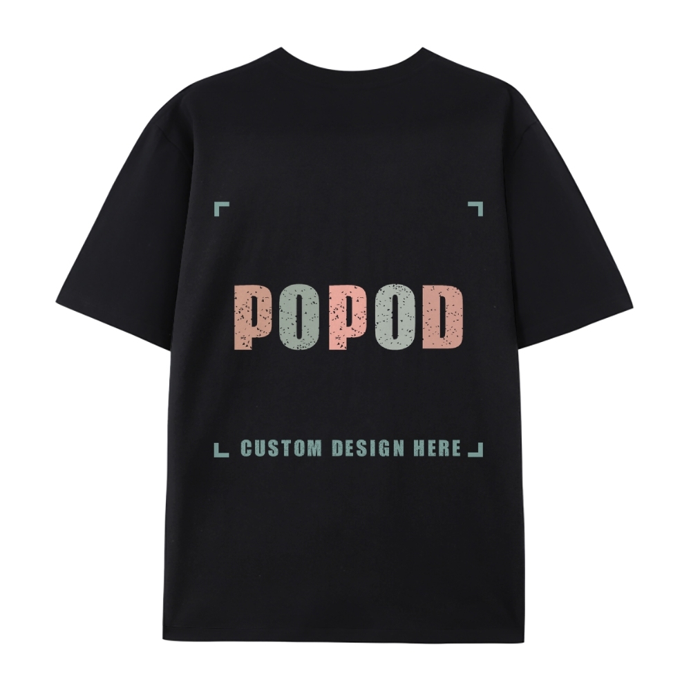 18 Colors Unisex Fit Classic Pure Cotton T-shirt Round Neck Short-sleeved Tee Super Soft Texture | 220g & 18-colour | PP0209