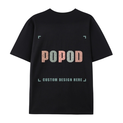 18 Colors Unisex Fit Classic Pure Cotton T-shirt Round Neck Short-sleeved Tee Super Soft Texture | 220g & 18-colour | PP0209