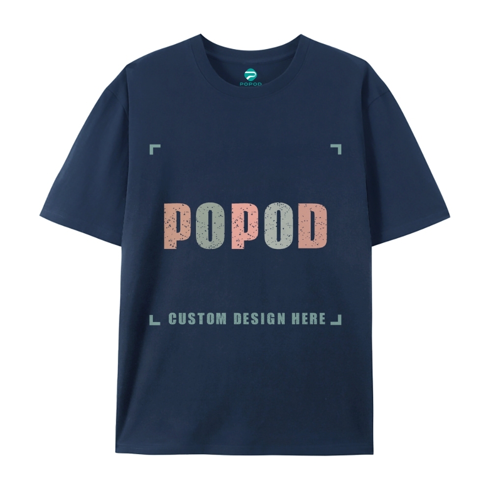 18 Colors Unisex Fit Classic Pure Cotton T-shirt Round Neck Short-sleeved Tee Super Soft Texture | 220g & 18-colour | PP0209