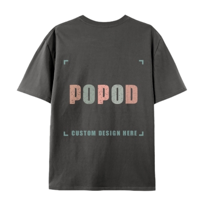 18 Colors Unisex Fit Classic Pure Cotton T-shirt Round Neck Short-sleeved Tee Super Soft Texture | 220g & 18-colour | PP0209