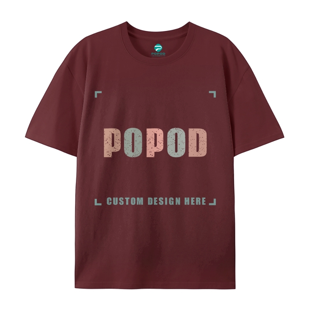 18 Colors Unisex Fit Classic Pure Cotton T-shirt Round Neck Short-sleeved Tee Super Soft Texture | 220g & 18-colour | PP0209