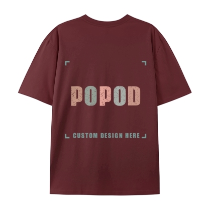 18 Colors Unisex Fit Classic Pure Cotton T-shirt Round Neck Short-sleeved Tee Super Soft Texture | 220g & 18-colour | PP0209