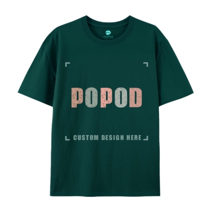 18 Colors Unisex Fit Classic Pure Cotton T-shirt Round Neck Short-sleeved Tee Super Soft Texture | 220g & 18-colour | PP0209
