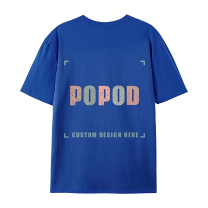 18 Colors Unisex Fit Classic Pure Cotton T-shirt Round Neck Short-sleeved Tee Super Soft Texture | 220g & 18-colour | PP0209