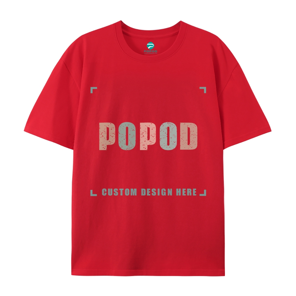 18 Colors Unisex Fit Classic Pure Cotton T-shirt Round Neck Short-sleeved Tee Super Soft Texture | 220g & 18-colour | PP0209