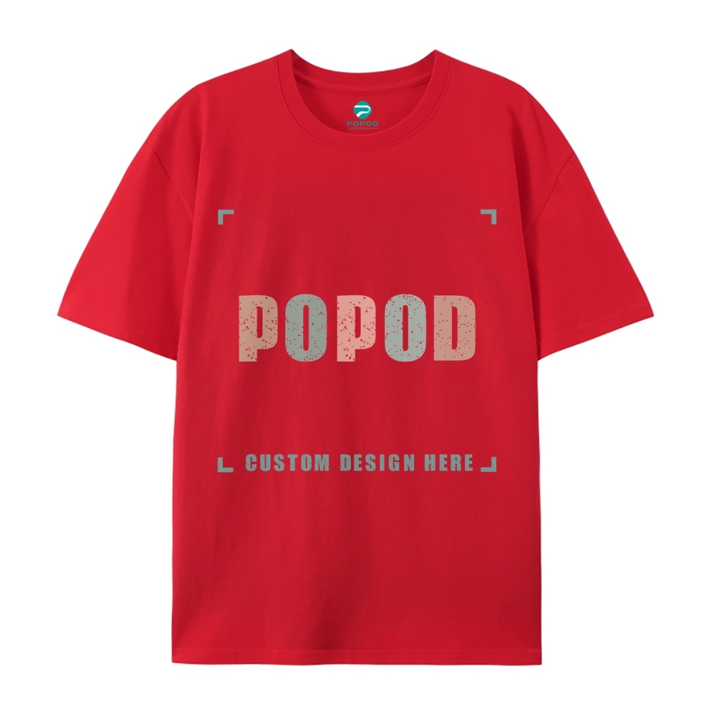 18 Colors Unisex Fit Classic Pure Cotton T-shirt Round Neck Short-sleeved Tee Super Soft Texture | 220g & 18-colour | PP0209