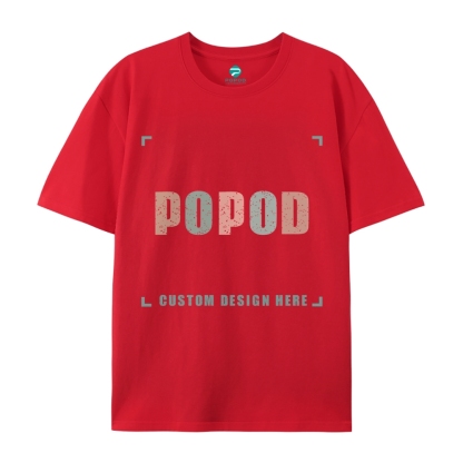 18 Colors Unisex Fit Classic Pure Cotton T-shirt Round Neck Short-sleeved Tee Super Soft Texture | 220g & 18-colour | PP0209