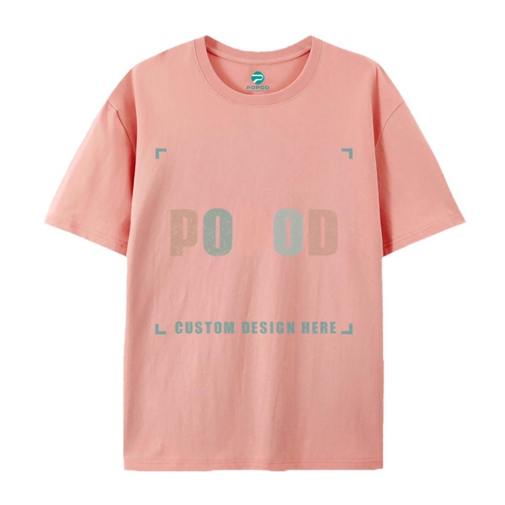 18 Colors Unisex Fit Classic Pure Cotton T-shirt Round Neck Short-sleeved Tee Super Soft Texture | 220g & 18-colour | PP0209