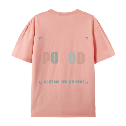 18 Colors Unisex Fit Classic Pure Cotton T-shirt Round Neck Short-sleeved Tee Super Soft Texture | 220g & 18-colour | PP0209