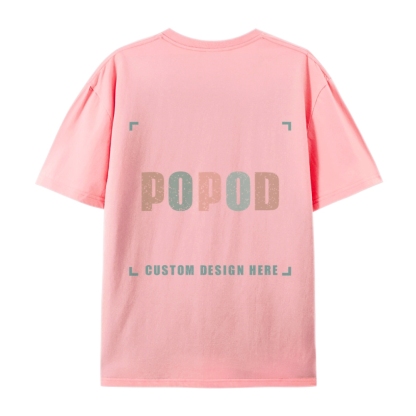 18 Colors Unisex Fit Classic Pure Cotton T-shirt Round Neck Short-sleeved Tee Super Soft Texture | 220g & 18-colour | PP0209