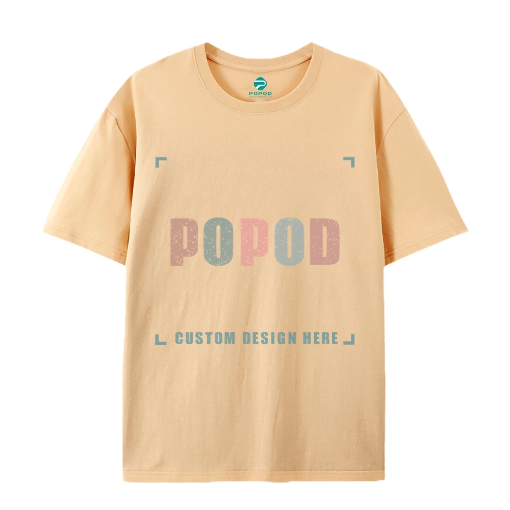 18 Colors Unisex Fit Classic Pure Cotton T-shirt Round Neck Short-sleeved Tee Super Soft Texture | 220g & 18-colour | PP0209