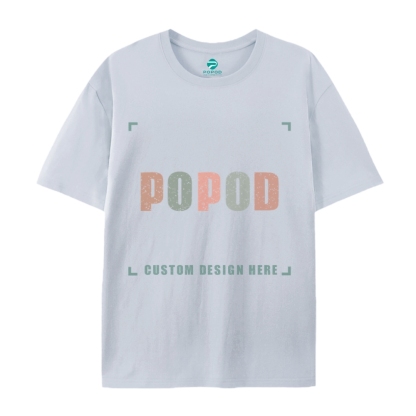 18 Colors Unisex Fit Classic Pure Cotton T-shirt Round Neck Short-sleeved Tee Super Soft Texture | 220g & 18-colour | PP0209