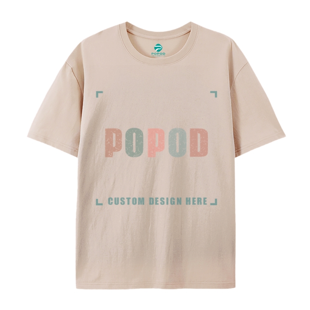 18 Colors Unisex Fit Classic Pure Cotton T-shirt Round Neck Short-sleeved Tee Super Soft Texture | 220g & 18-colour | PP0209