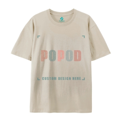 18 Colors Unisex Fit Classic Pure Cotton T-shirt Round Neck Short-sleeved Tee Super Soft Texture | 220g & 18-colour | PP0209