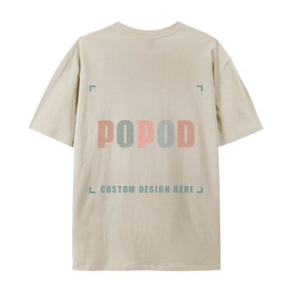 18 Colors Unisex Fit Classic Pure Cotton T-shirt Round Neck Short-sleeved Tee Super Soft Texture | 220g & 18-colour | PP0209