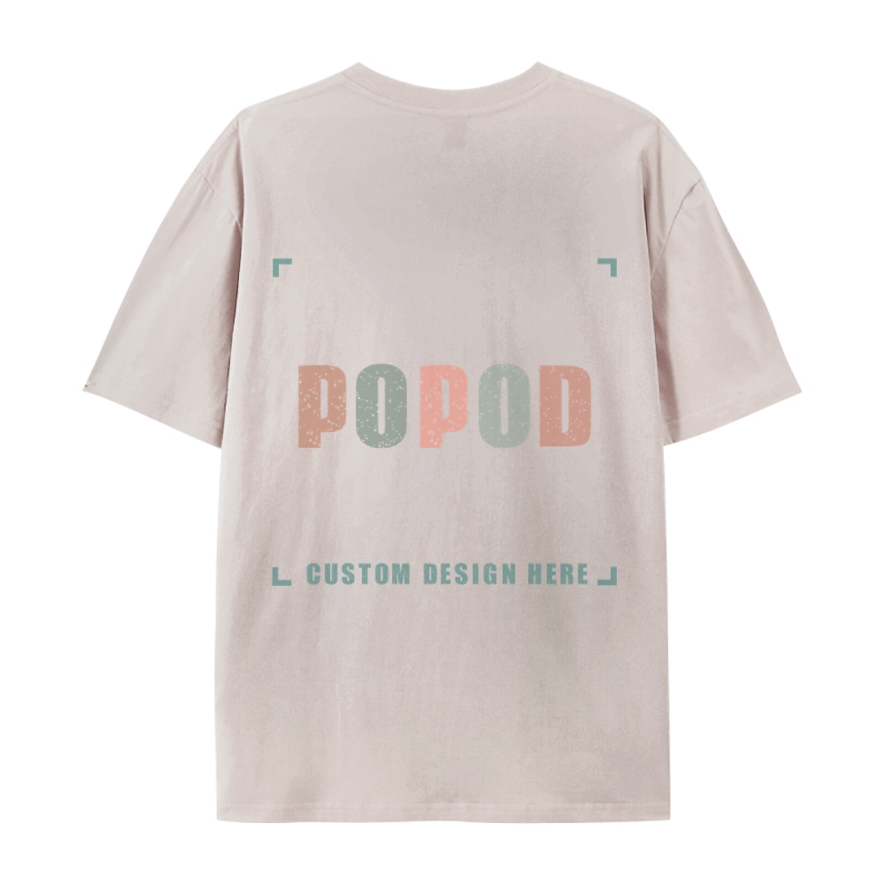 18 Colors Unisex Fit Classic Pure Cotton T-shirt Round Neck Short-sleeved Tee Super Soft Texture | 220g & 18-colour | PP0209