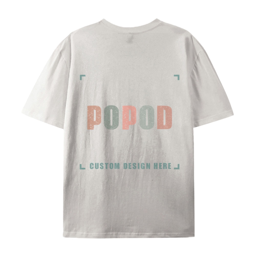 18 Colors Unisex Fit Classic Pure Cotton T-shirt Round Neck Short-sleeved Tee Super Soft Texture | 220g & 18-colour | PP0209