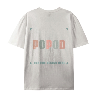 18 Colors Unisex Fit Classic Pure Cotton T-shirt Round Neck Short-sleeved Tee Super Soft Texture | 220g & 18-colour | PP0209