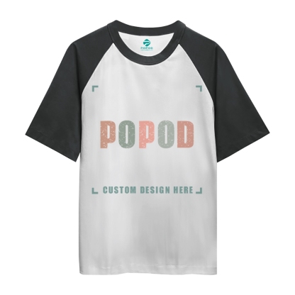 5 Colors Unisex Fit Classic Retro Style T-shirt Pure Cotton Round Neck Short-sleeved Tee Super Soft Texture | 220g & 5-colour | PP0235