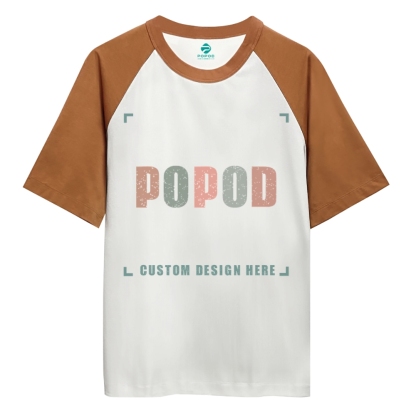 5 Colors Unisex Fit Classic Retro Style T-shirt Pure Cotton Round Neck Short-sleeved Tee Super Soft Texture | 220g & 5-colour | PP0235