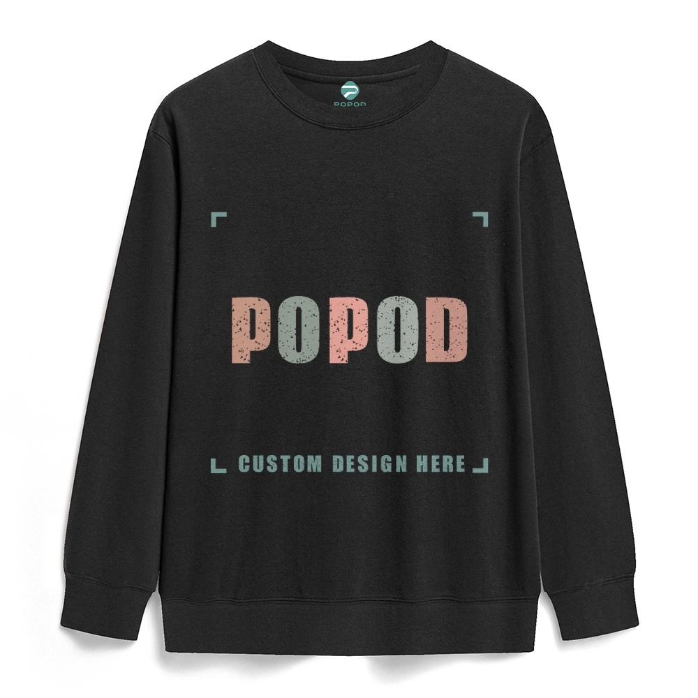 Unisex Fit Classic Fleece Round Neck Sweatshirt PP0746