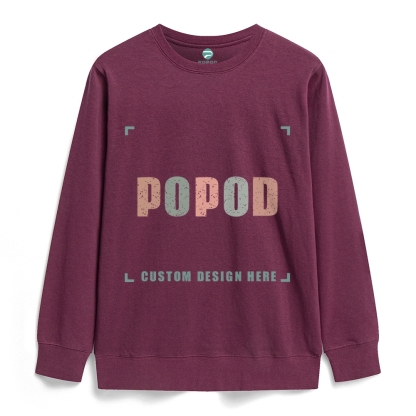 22 Colors Unisex Fit Classic Healthy Round Neck Sweatshirt Super Soft Texture | 300g & 22-colour | PP0746