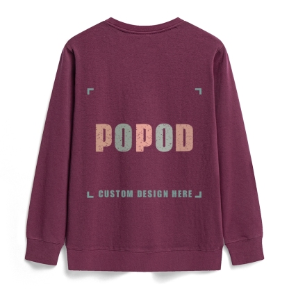 22 Colors Unisex Fit Classic Healthy Round Neck Sweatshirt Super Soft Texture | 300g & 22-colour | PP0746